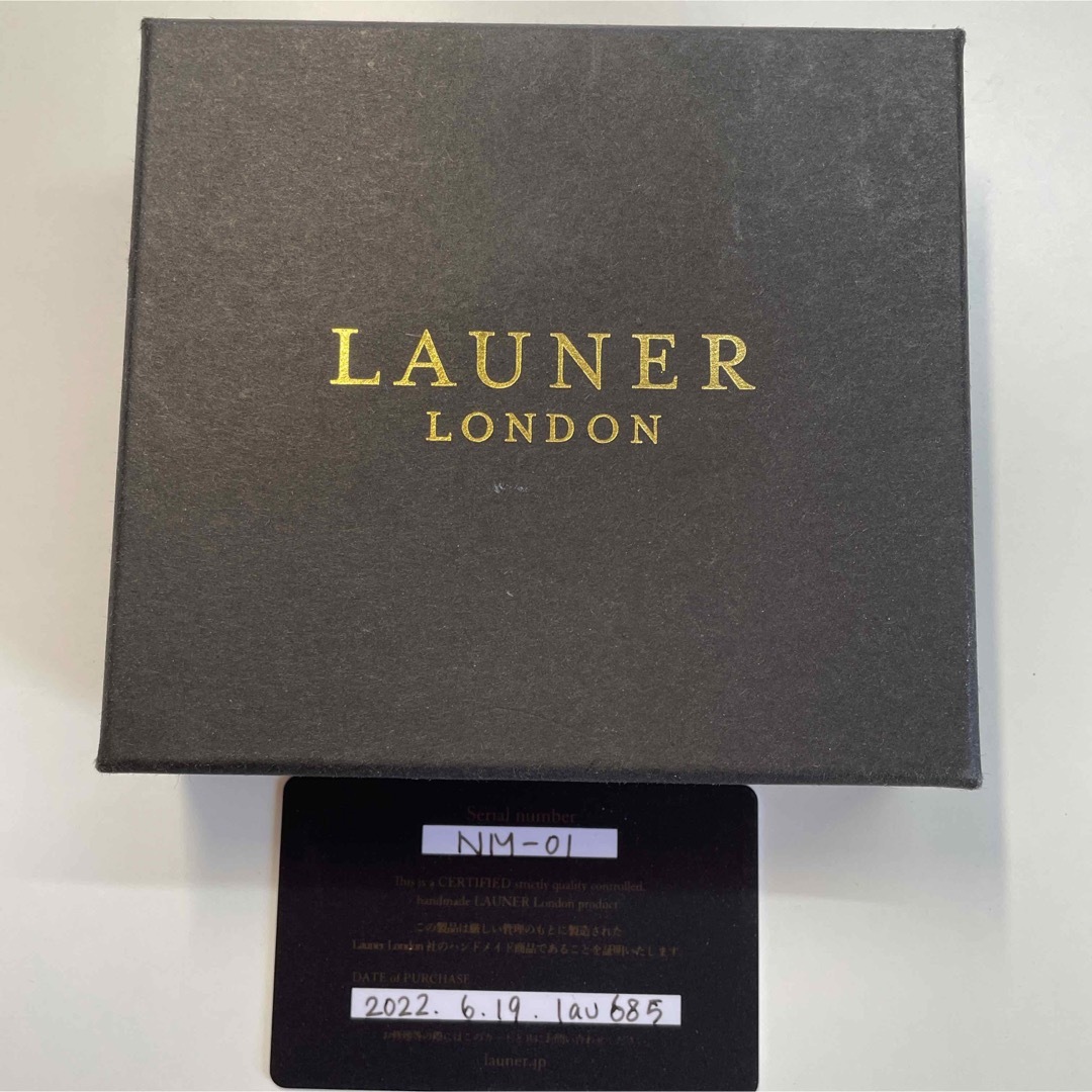 Launer London 二つ折り財布ファッション小物