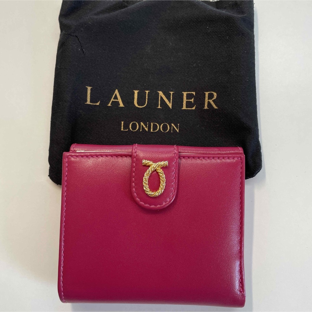 Launer London 二つ折り財布 - 財布