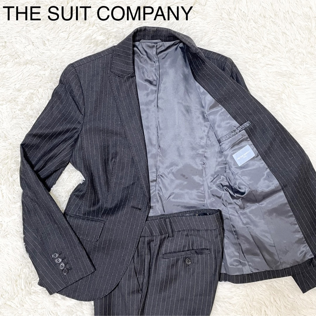 【シルク混】THE SUIT COMPANY スーツ  REDA XL相当