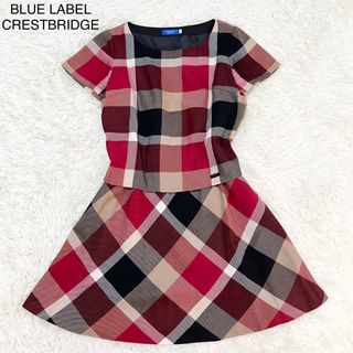 BURBERRY BLUE LABEL - 美品 バーバリー ブルーレーベル ワンピース