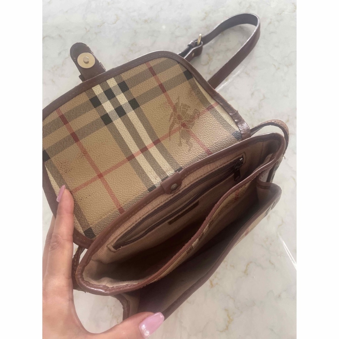 BURBERRY(バーバリー)のBurberry バーバリー　チェック　ショルダーバッグ　ミニ レディースのバッグ(ショルダーバッグ)の商品写真