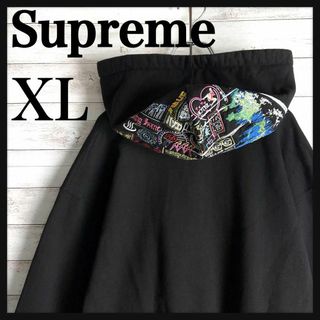 シュプリーム(Supreme)の8152【希少XLサイズ】シュプリーム☆ワンポイントロゴ定番カラーパーカー　美品(パーカー)