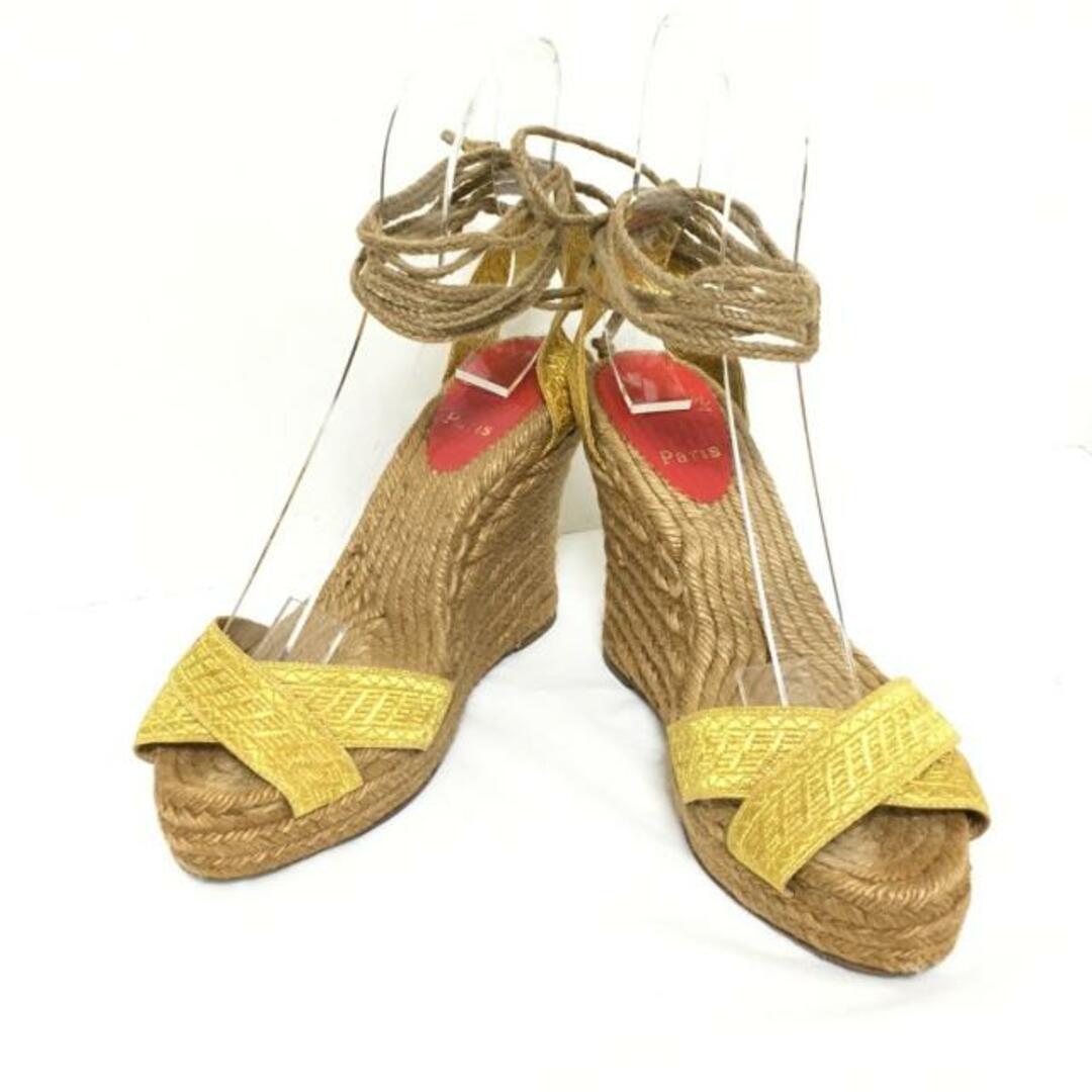 Christian Louboutin - クリスチャンルブタン サンダル 39 -の通販 by