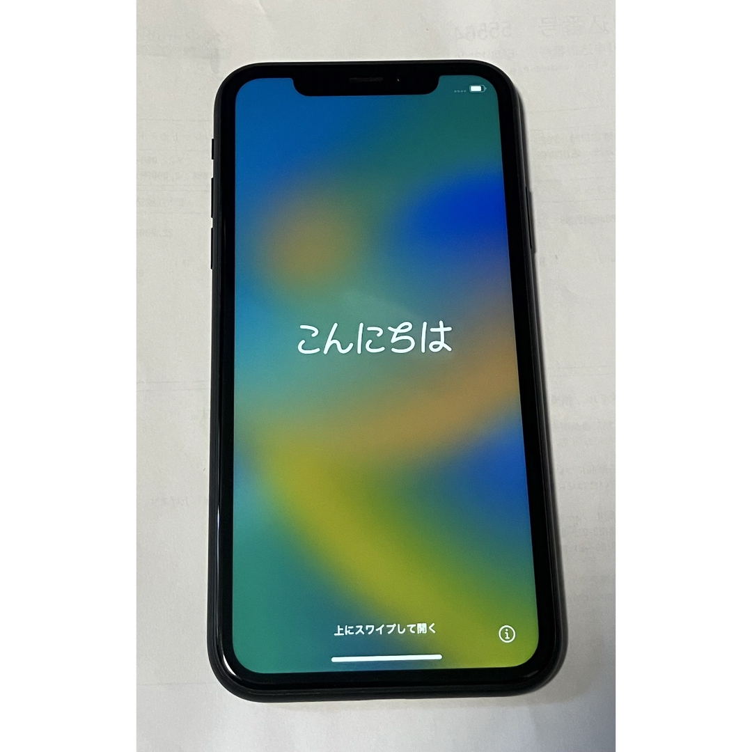 iPhoneXr 128gbブラックSimフリー