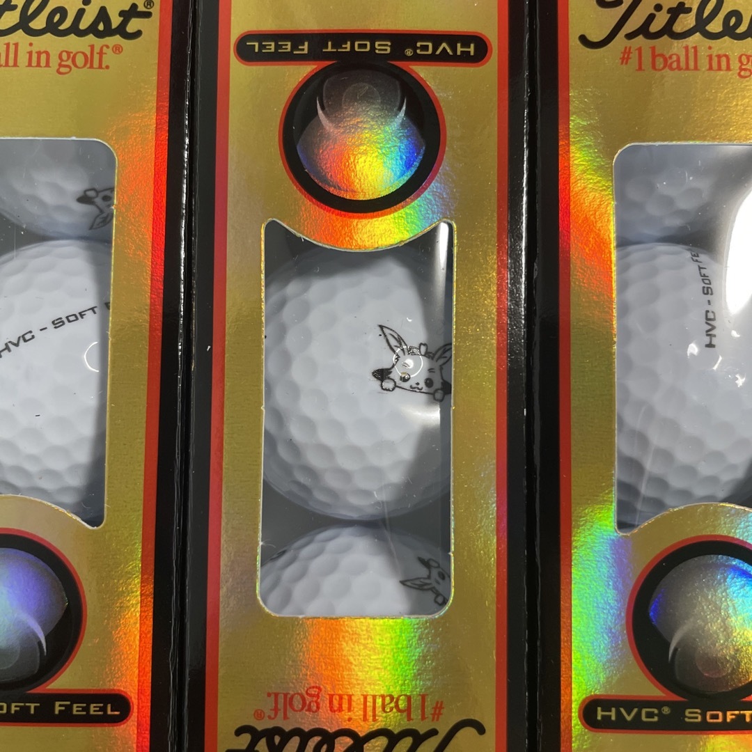 Titleist(タイトリスト)のタイトリスト　HVC SOFT FEEL ホワイト　1ダース チケットのスポーツ(ゴルフ)の商品写真