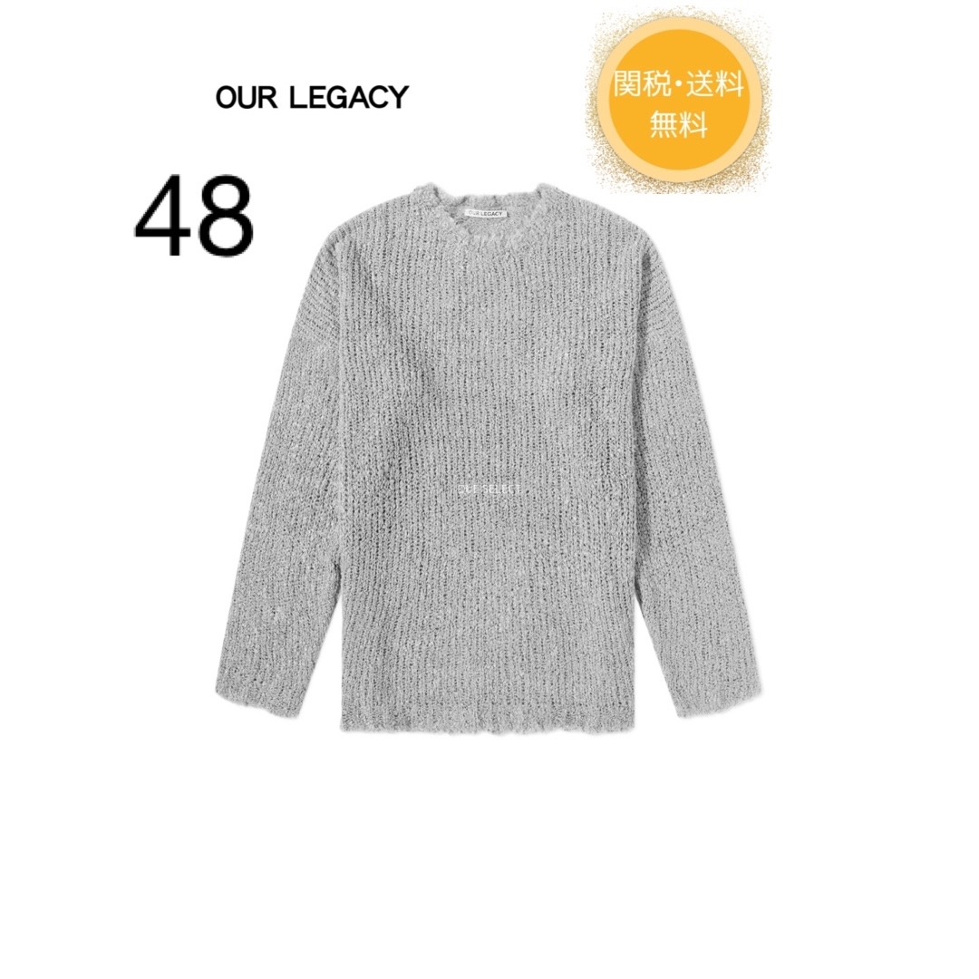 selectの商品新品　22AW OUR LEGACY ROUND NECK KNIT