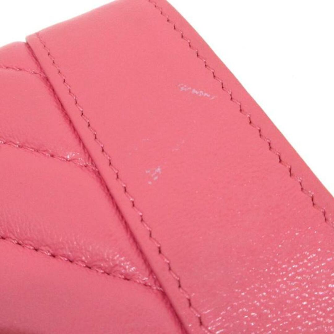 CHANEL(シャネル) 3つ折り財布美品  ピンク