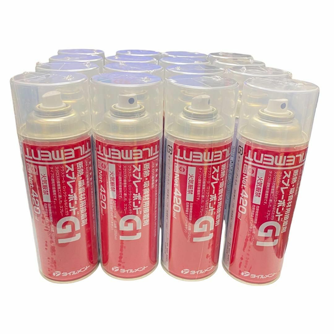 TILEMENT スプレーボンドG1 420ml 16本セット 未使用品 | フリマアプリ ラクマ