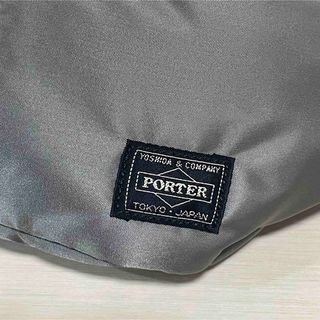 極美品 PORTER ポーター タンカー ウエスト バッグ シルバー  Sサイズ