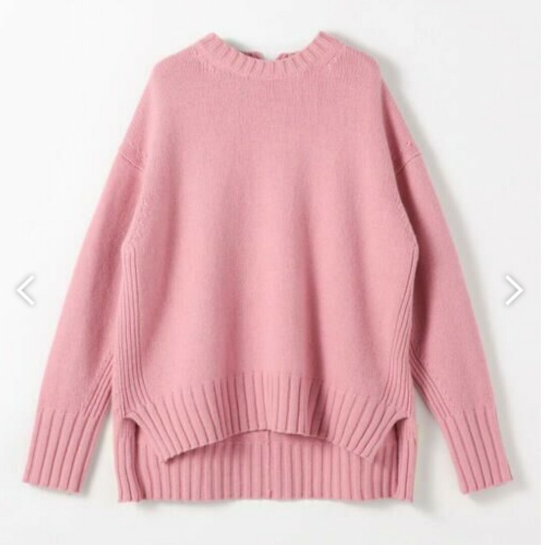 used】TOMORROWLAND ラムカシミヤクルーネックプルオーバー - ニット