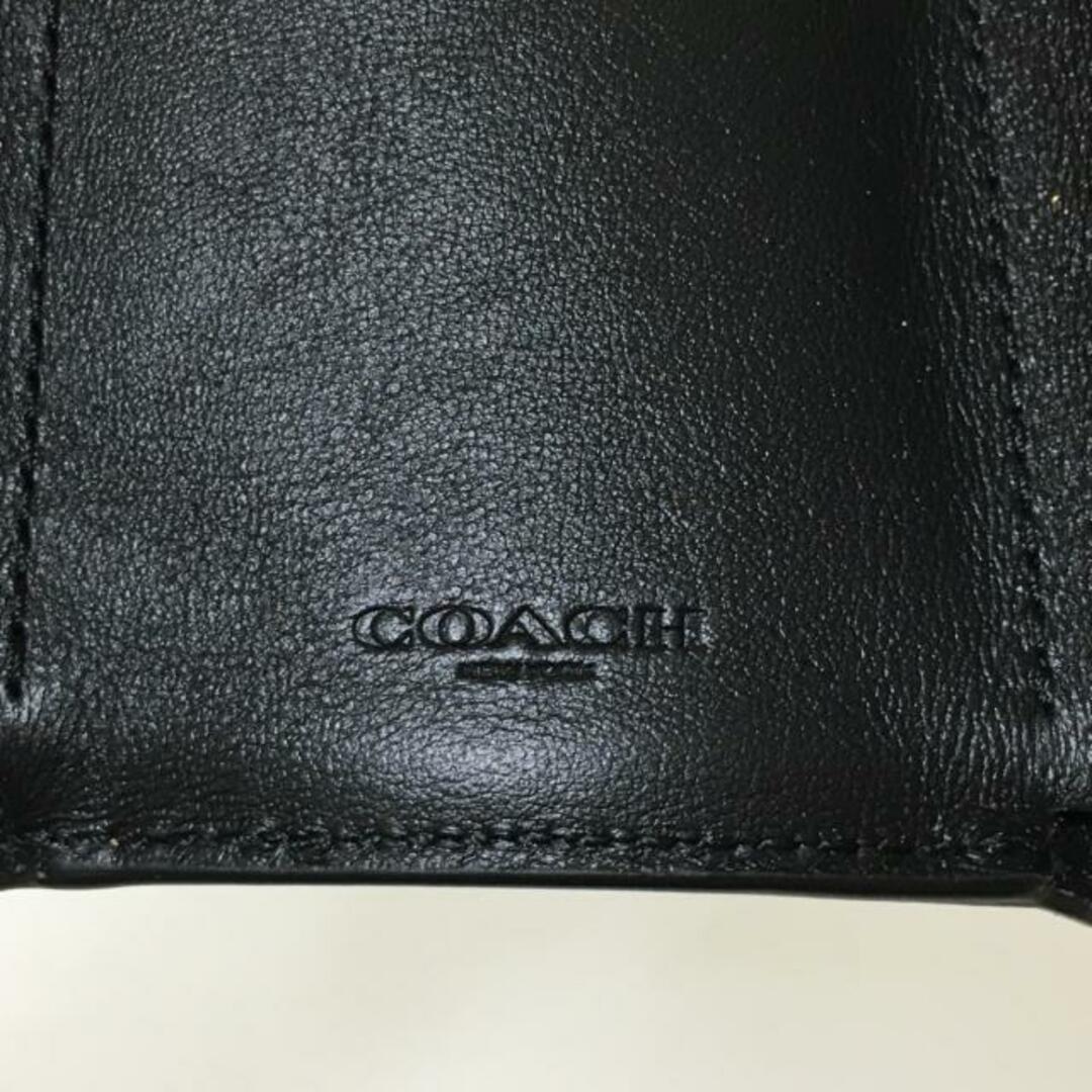 COACH - コーチ 3つ折り財布美品 シグネチャー柄の通販 by ブラン