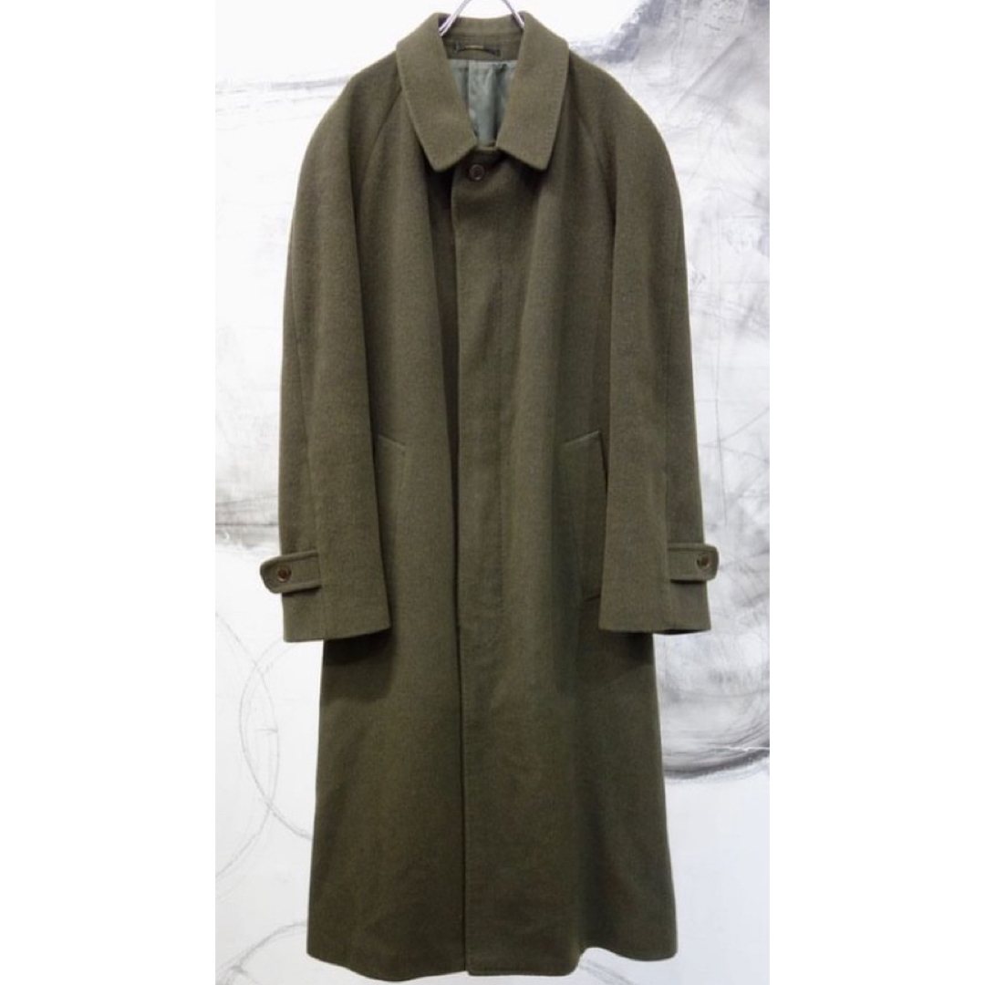 80s vintage valentino cashmere×wool coat
