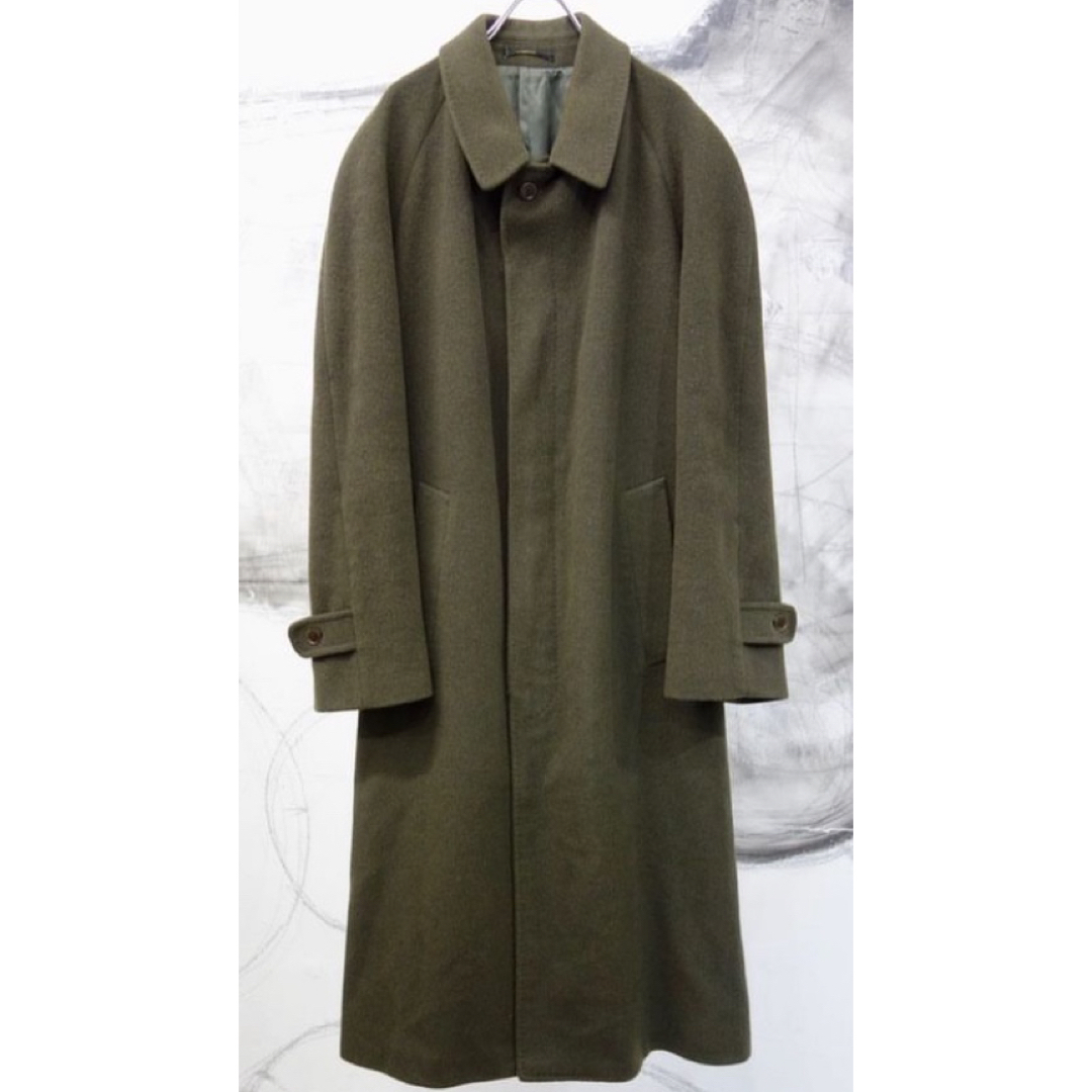 80s vintage valentino cashmere×wool coatジャケット/アウター