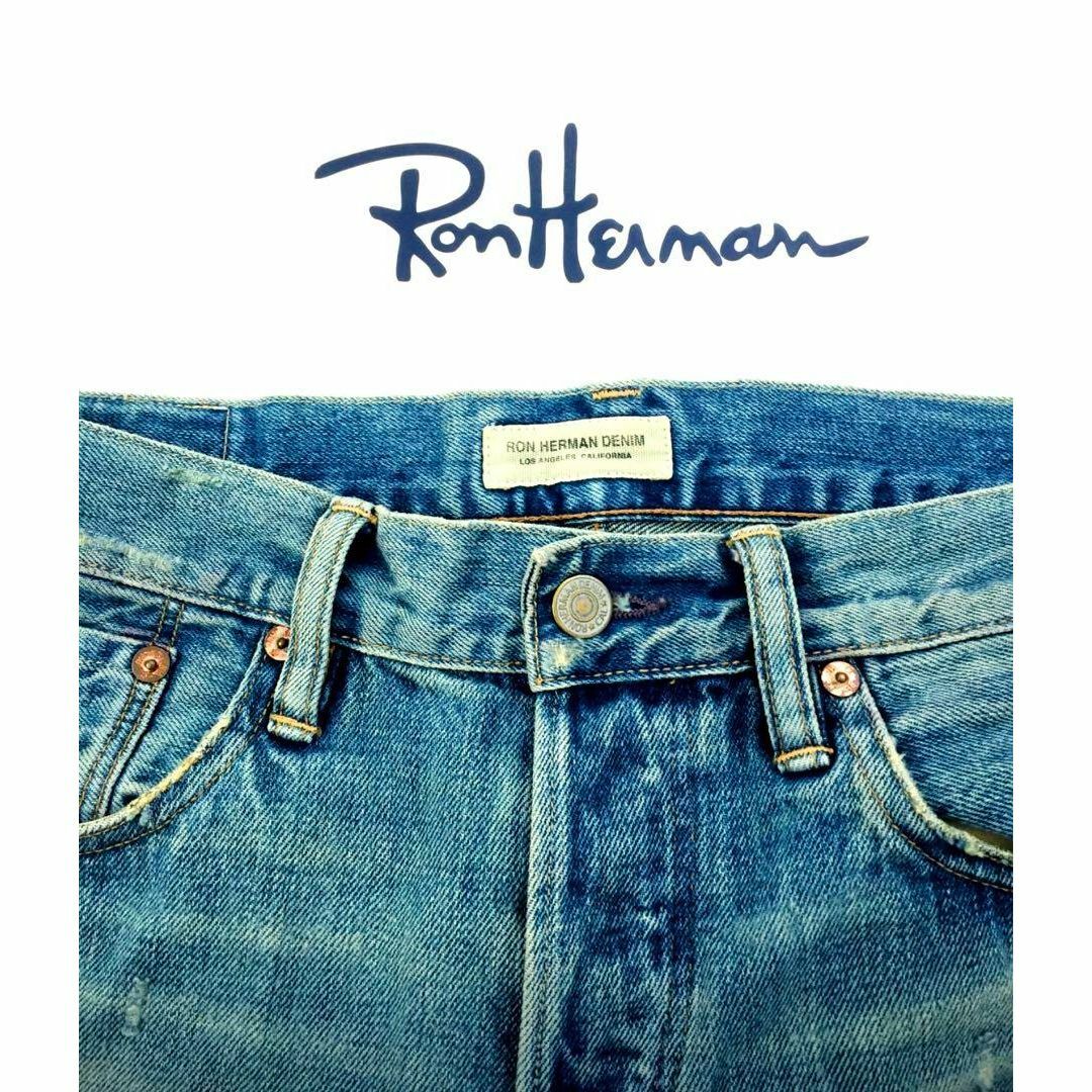 Ron Herman(ロンハーマン)の☆極上デニム☆☆RON HERMAN DENIM☆ロンハーマン ダメージデニム メンズのパンツ(デニム/ジーンズ)の商品写真