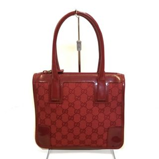 グッチ(Gucci)のグッチ ハンドバッグ GG柄 0000856 レッド(ハンドバッグ)