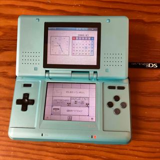 ニンテンドーDS(ニンテンドーDS)のNintendo NINTENDO DS ターコイズブルー 本体 NTR-S-T(携帯用ゲーム機本体)