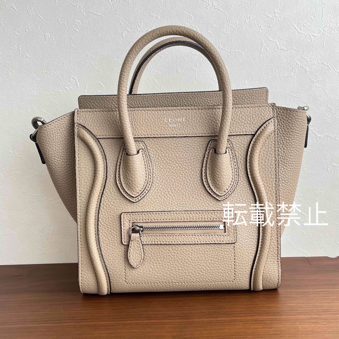 celine - celine セリーヌ 旧ロゴ ラゲージ ナノの通販 by ぽー