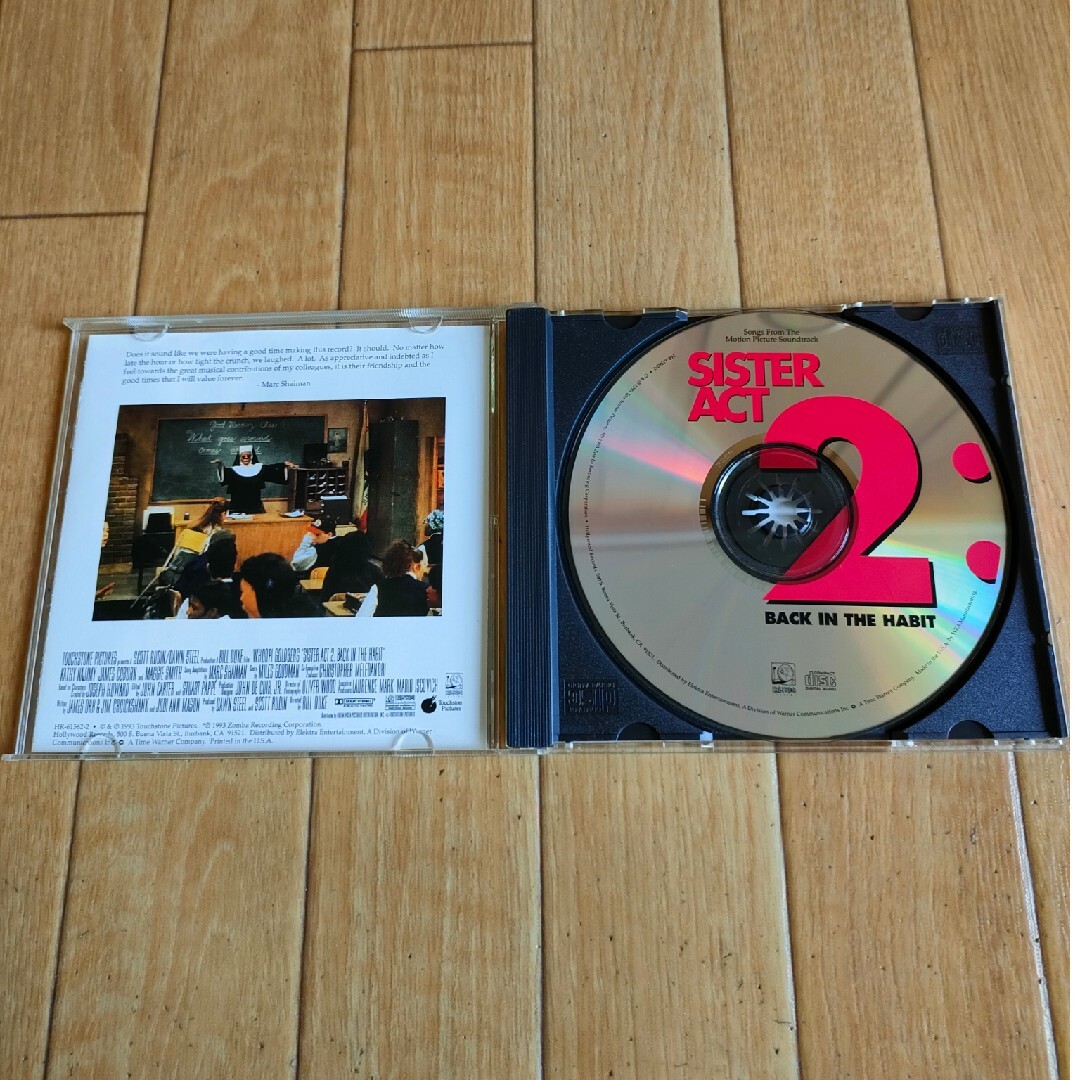 廃盤 US盤 天使にラブ・ソングを 2 サウンドトラック エンタメ/ホビーのCD(映画音楽)の商品写真