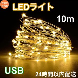 人気♡新品 妖精ライト LEDライト 10m インテリア 装飾 デコレーション(蛍光灯/電球)