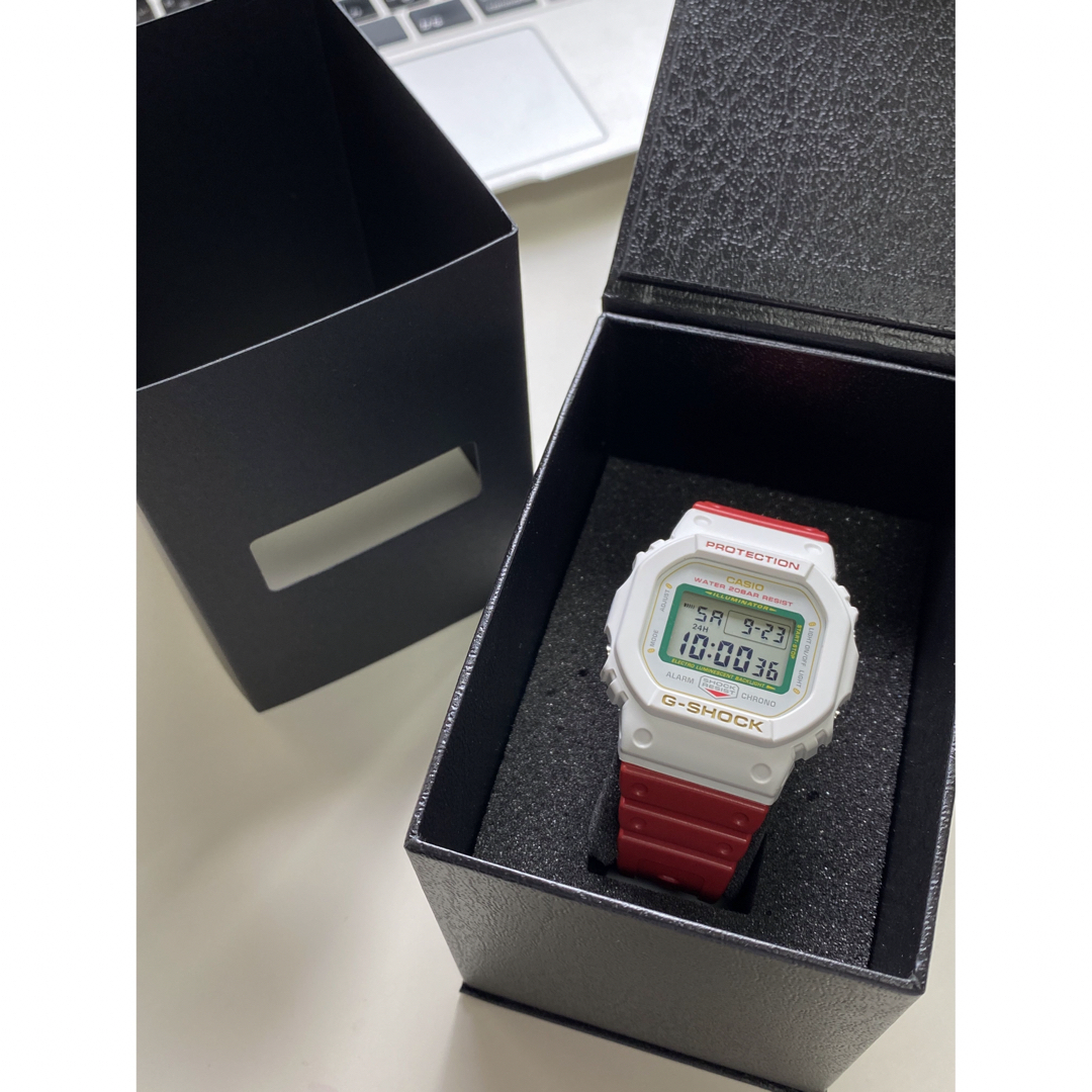 G-SHOCK/限定/バイカラー/DW-5600/招き猫/スピード/箱付/美品