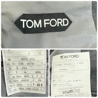 TOM FORD - TOM FORD スーツ Windsor スリーピース ガーメント付