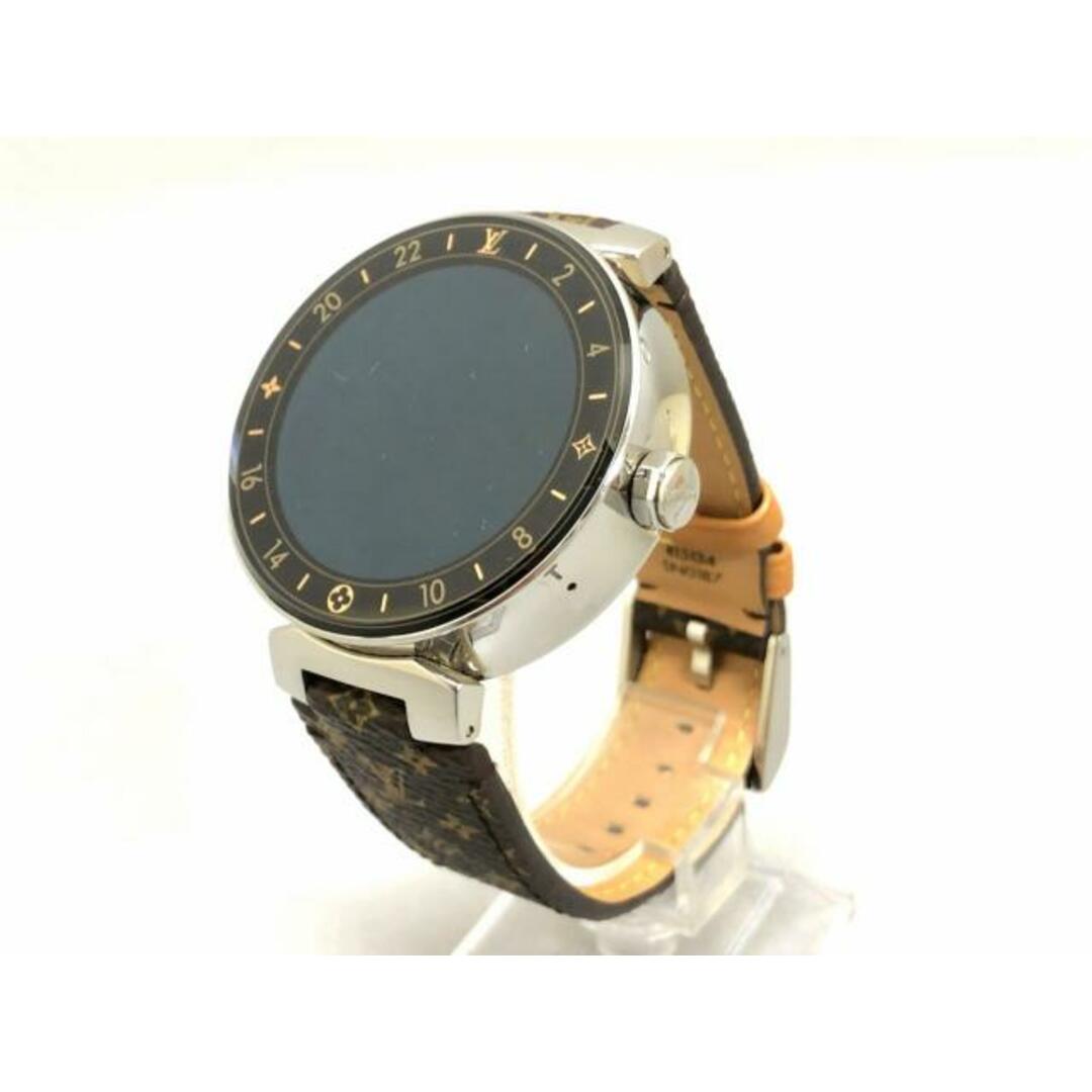 ヴィトン 腕時計 R15134 ボーイズ 黒腕時計