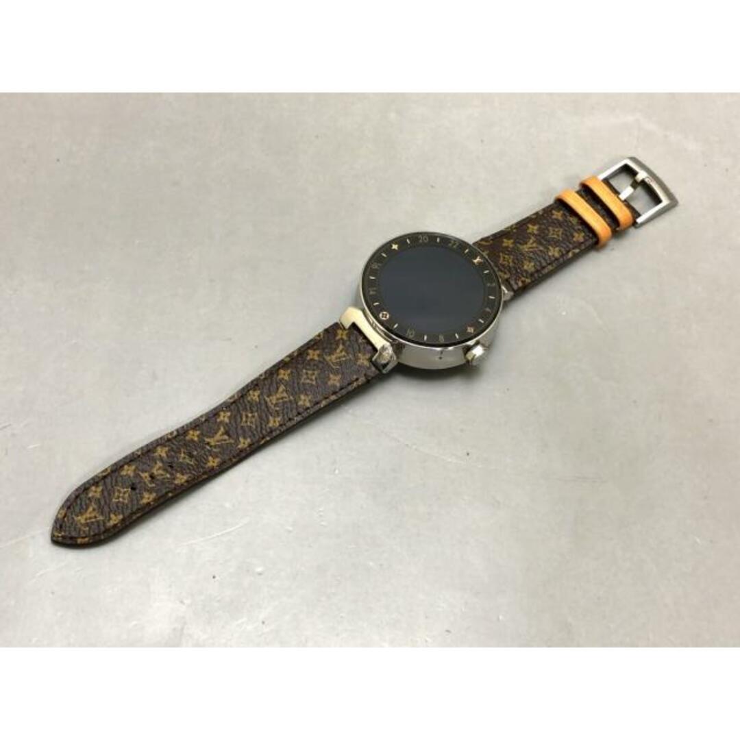 LOUIS VUITTON(ルイヴィトン)のヴィトン 腕時計 R15134 ボーイズ 黒 レディースのファッション小物(腕時計)の商品写真