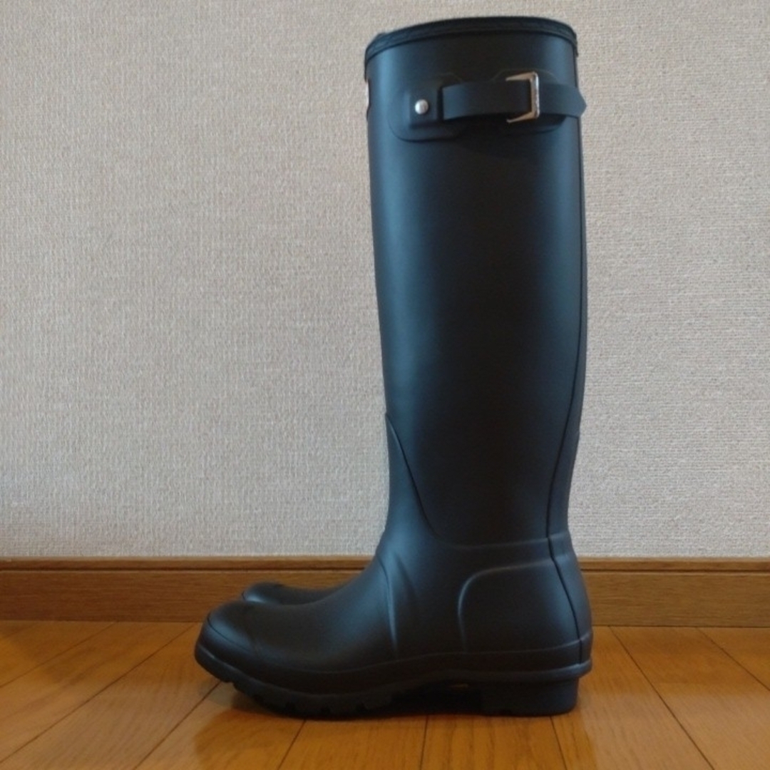 Hunter サイドジップ長靴 25センチ - 長靴/レインシューズ