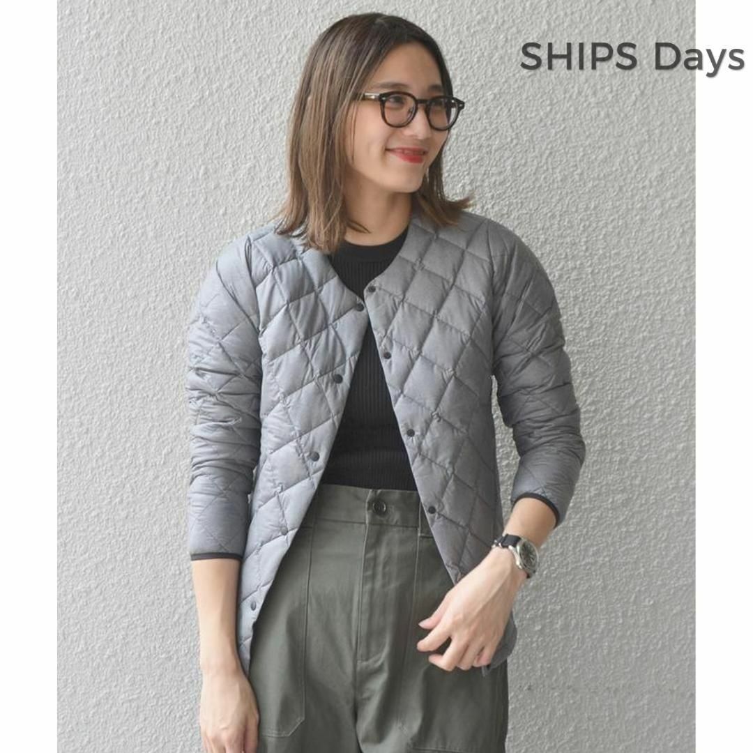 245*美品 シップス SHIPS Days 洗えるライト ダウンジャケット