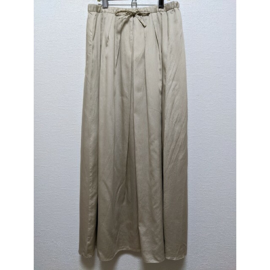 kumikyoku（組曲）(クミキョク)の【ss66】KUMIKYOKU　ベージュ ロングスカート レディースのスカート(ロングスカート)の商品写真
