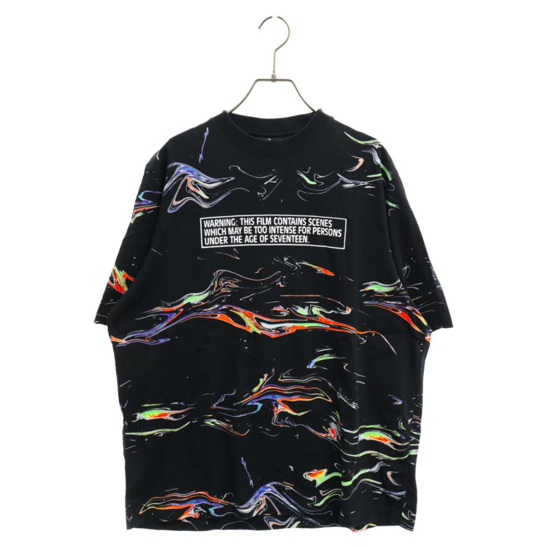 MARCELO BURLON マルセロバーロン CMAA054S19990027 総柄プリント半袖Tシャツ カットソー