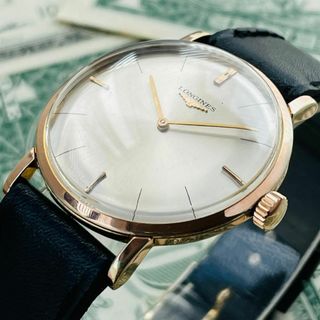 腕時計メンズ【翼のついた砂時計】ロンジンLONGINES手巻きCal.19.4-