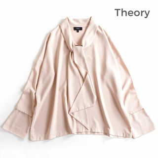 セオリー(theory)の242*美品 セオリ― Theory オレガノカラー ボウタイブラウス(シャツ/ブラウス(長袖/七分))