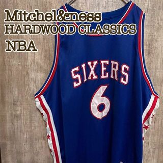 ミッチェルアンドネス(MITCHELL & NESS)のMitchel&Ness ミッチェル&ネス　ゲームシャツ　NBA 76ers(Tシャツ/カットソー(半袖/袖なし))