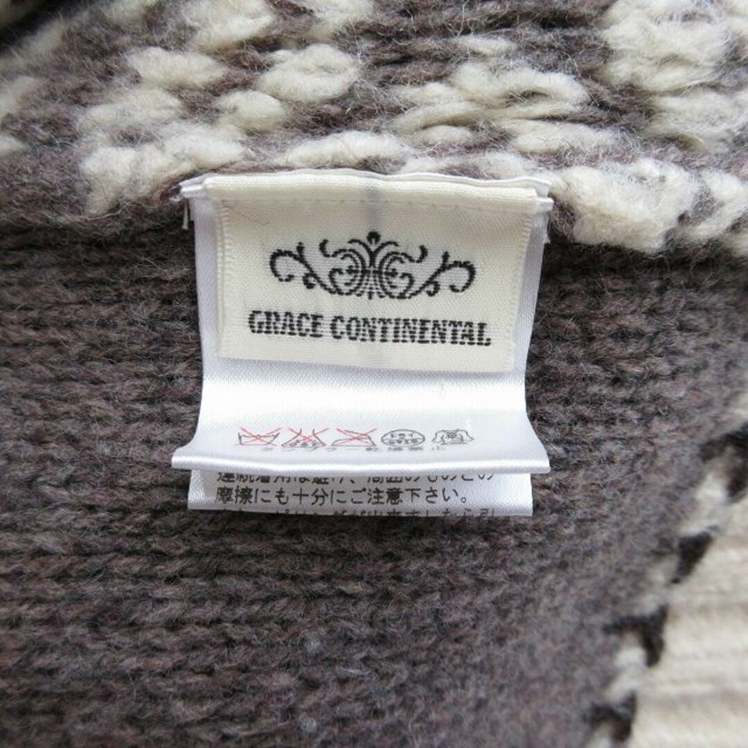 GRACE CONTINENTAL - グレースコンチネンタル ウール ノルディック柄