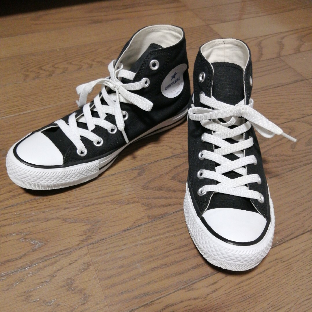 CONVERSE ハイカット ブラック 黒 23.5cm