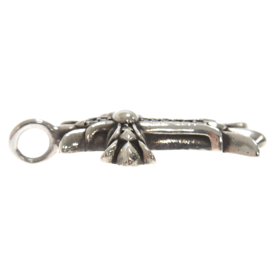 CHROME HEARTS クロムハーツ DBL CH CRSP/DMND ダブルCHクロス PAVEダイヤ/パヴェダイヤ チャームネックレストップ シルバー 2