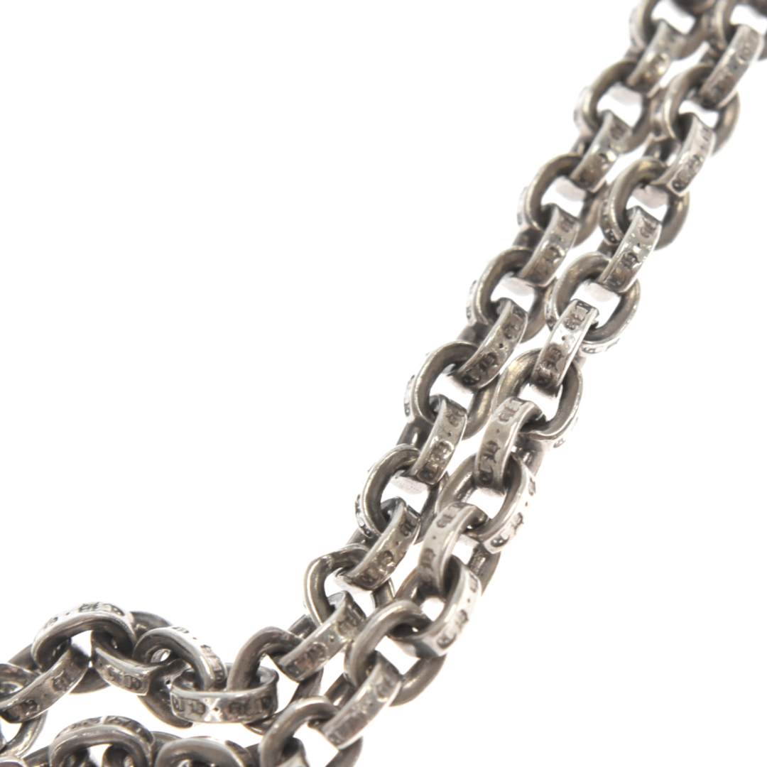 CHROME HEARTS クロムハーツ PAPER CHAIN 18 ペーパーチェーン18inch シルバーネックレス 4