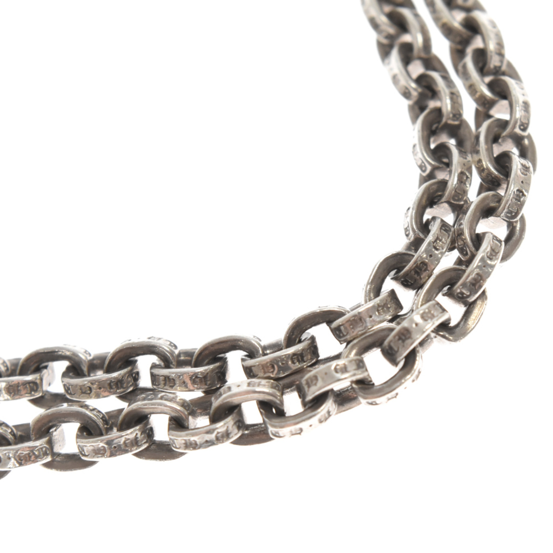 CHROME HEARTS クロムハーツ PAPER CHAIN 18 ペーパーチェーン18inch シルバーネックレス 5