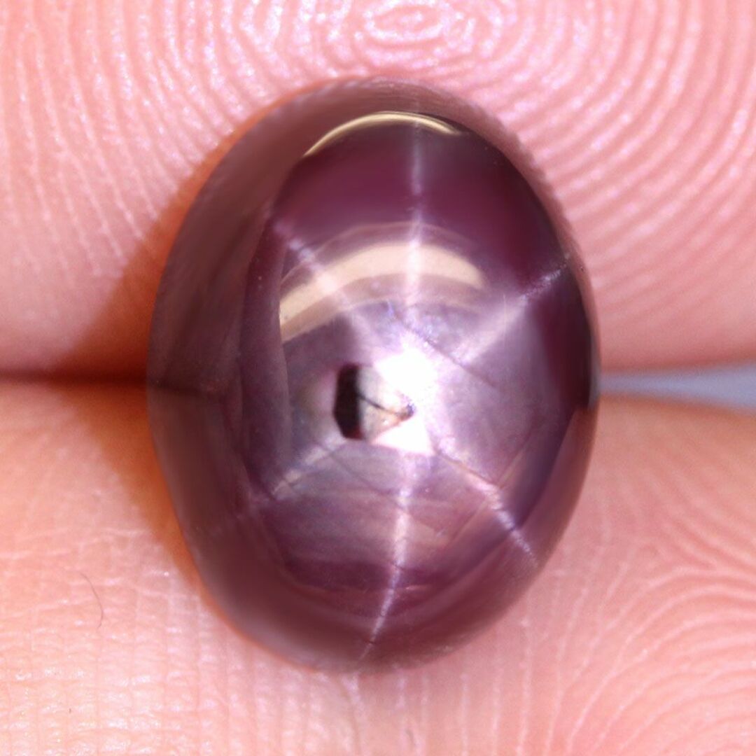 【天然大粒スタールビールース 7.56ct:3915】Star Ruby