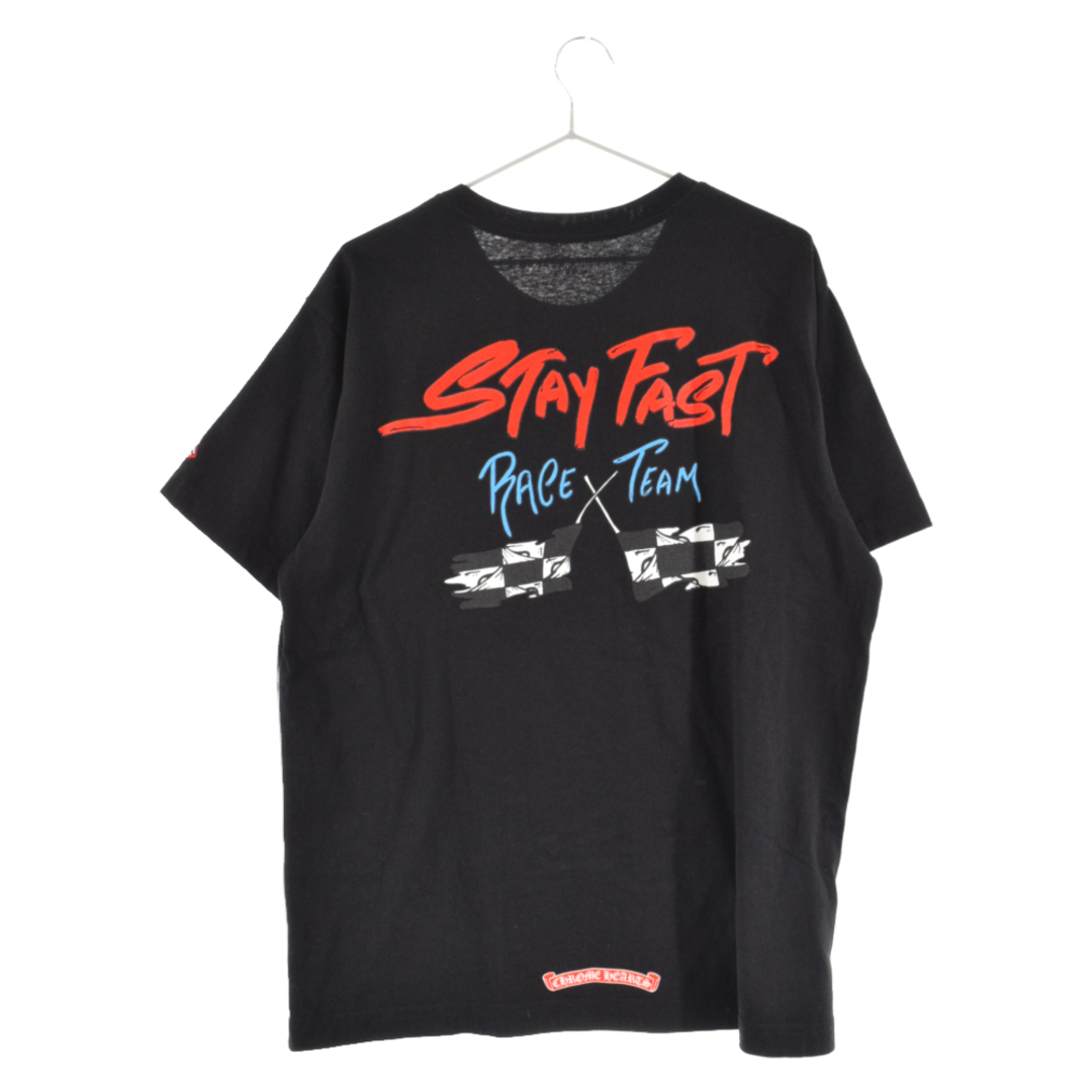 CHROME HEARTS クロムハーツ ×MATTY BOY PPO STAY FAST TEE マッティボーイ ステイファスト コットン半袖Tシャツ ブラック