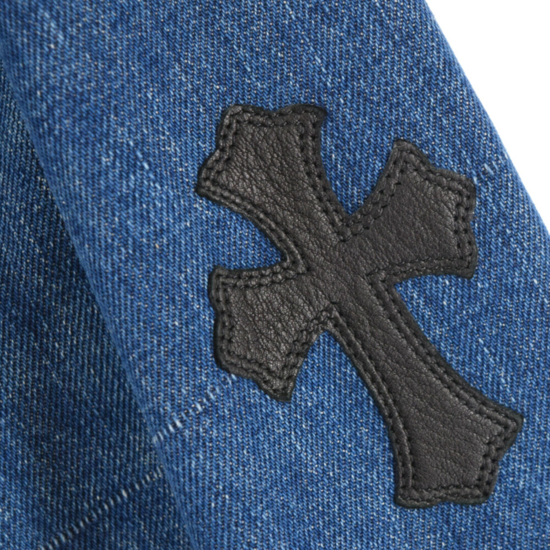 Chrome Hearts Cross Patch Denim Jacket L