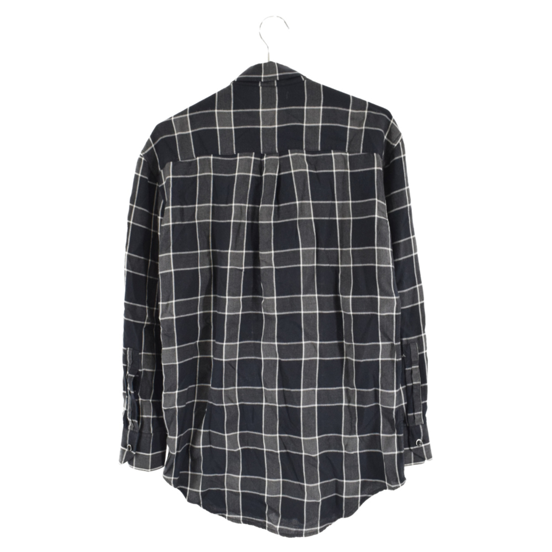 SAINT LAURENT PARIS サンローランパリ 16SS Check L/S Shirt チェック柄 長袖シャツ ブラック 411620 Y527L