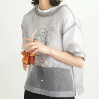 チャオパニックティピー(CIAOPANIC TYPY)のチャオパニックtypy シアーブラウスTEE(シャツ/ブラウス(半袖/袖なし))