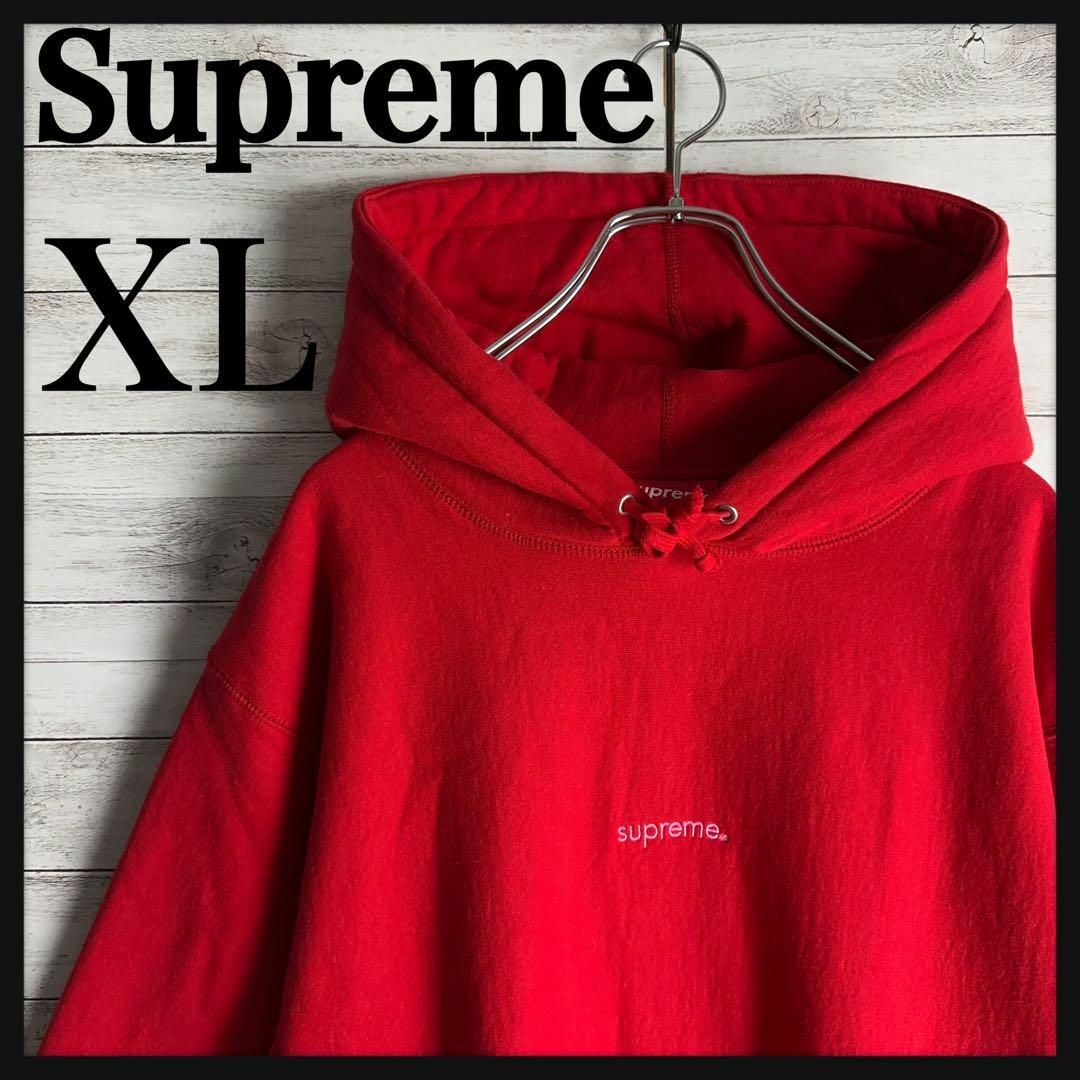 最高デザイン】Supreme デカロゴ 入手困難 希少 人気カラー パーカー