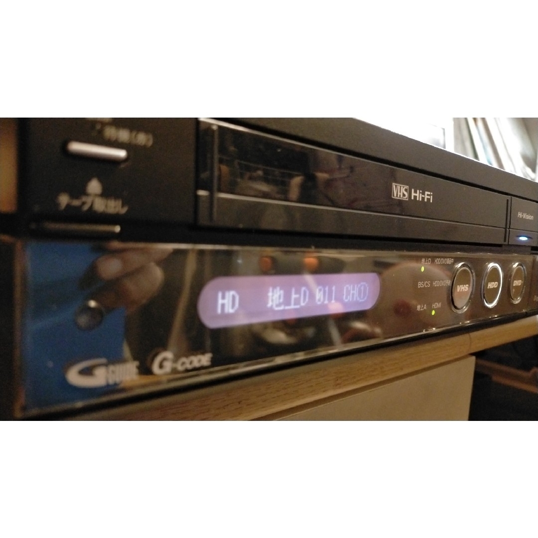 VHS・HDD・DVDレコーダー DV-ARV22HDMIケーブル付-