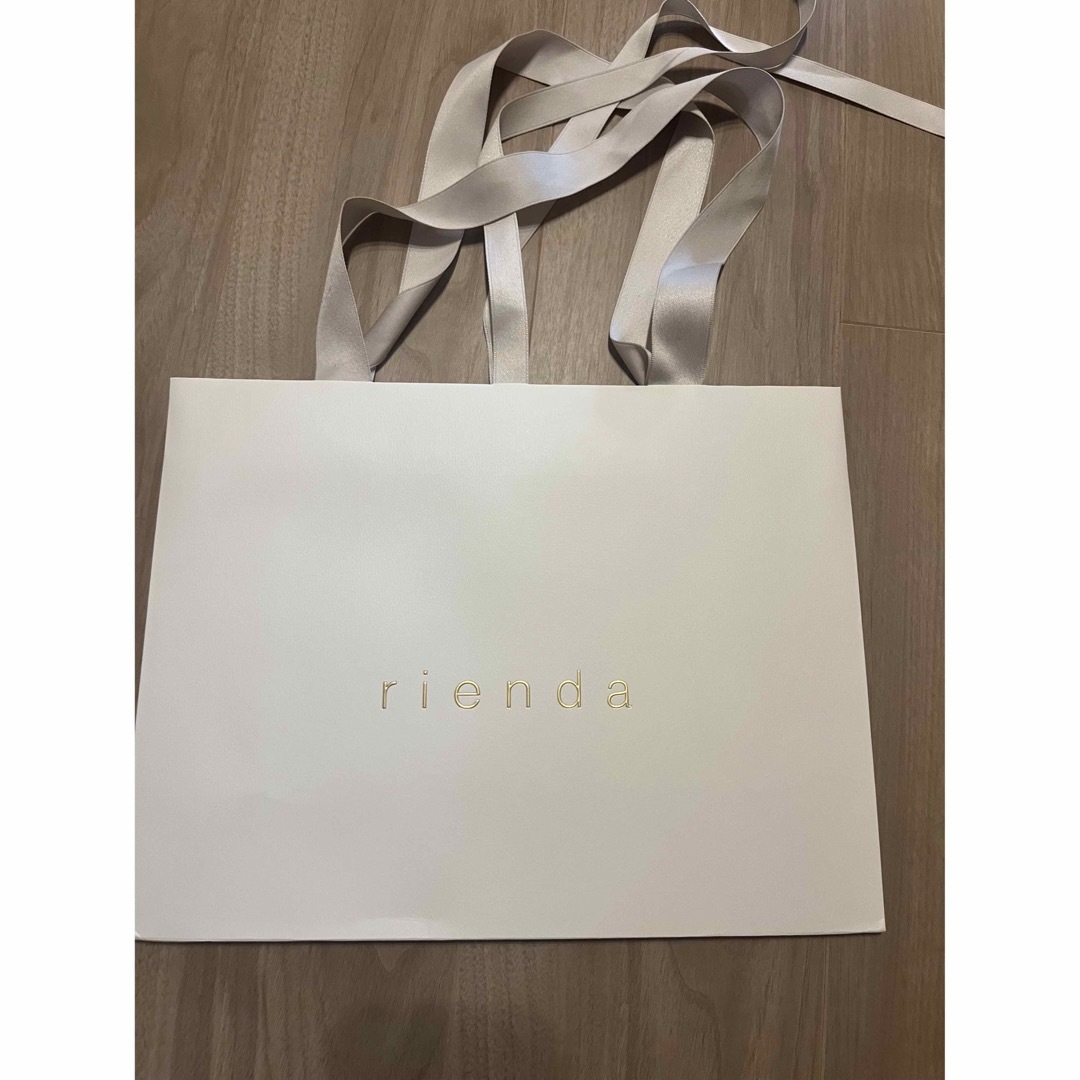 rienda(リエンダ)の小ショッパー×1 レディースのバッグ(ショップ袋)の商品写真