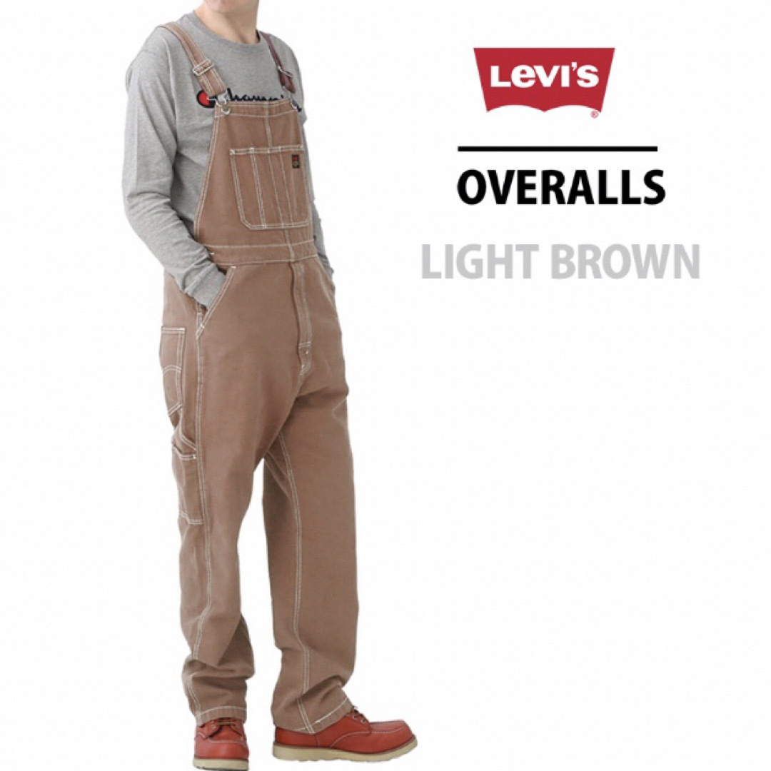 Levi's(リーバイス)の【Levi's／リーバイス】オーバーオールサロペット USAモデルユニセックスL メンズのパンツ(サロペット/オーバーオール)の商品写真