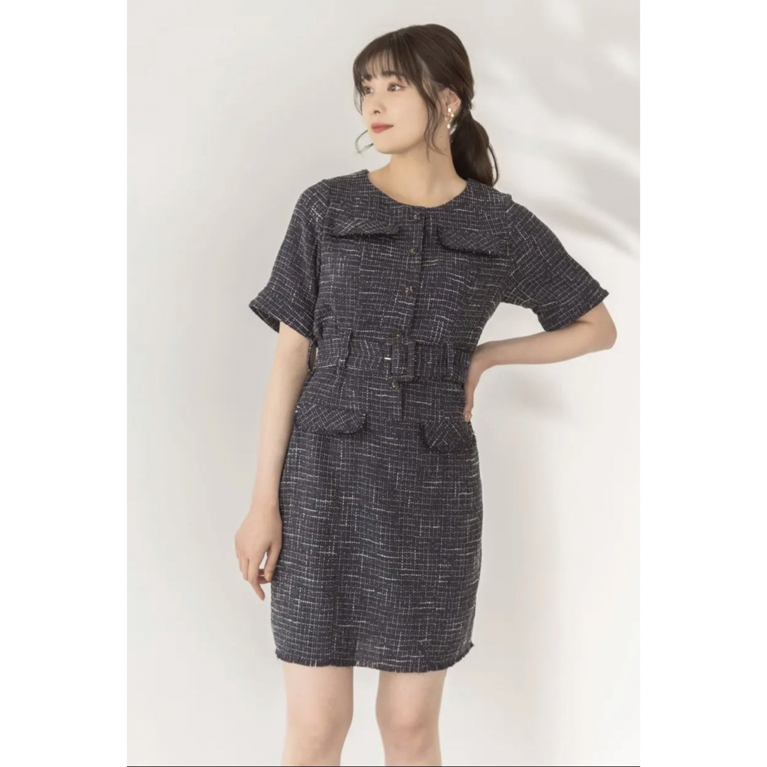 herlipto♡Classic Tweed Mini Dress