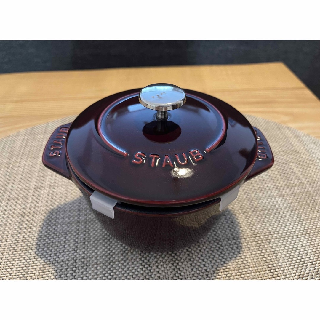 ストウブ STAUB ラ・ココットde GOHAN S12㎝ グレナディンレッド-